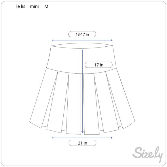 Le Lis Women's Cream Smocked Lace Mini Skirt With Ruffle Hem - Picture 9 of 9